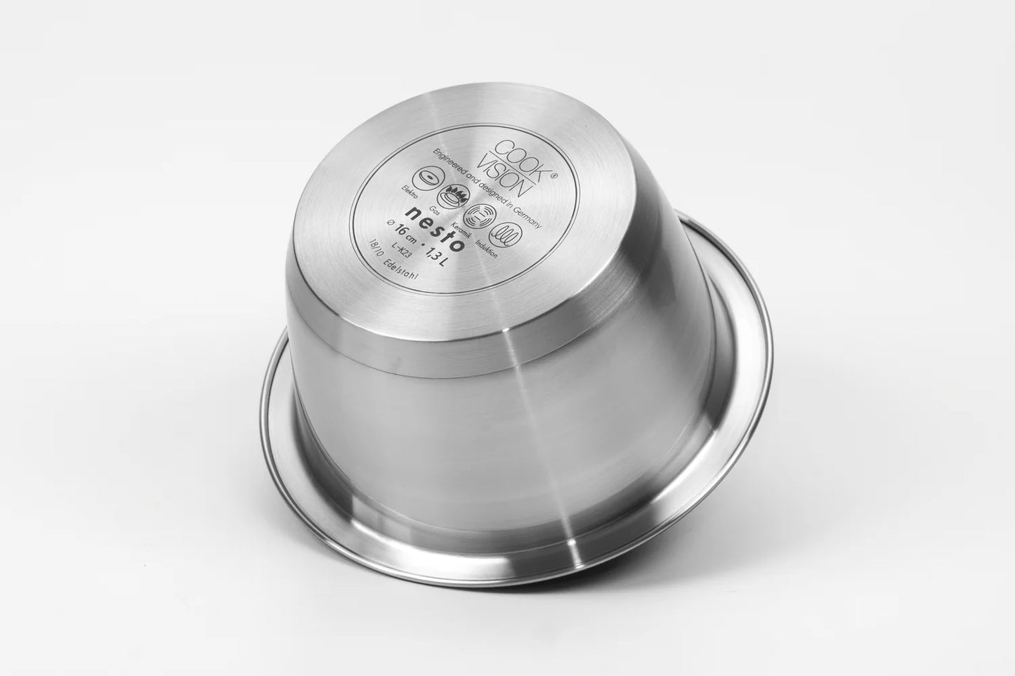 Casserole à lait antiadhésive empilable 16 x 8,5 cm de 1,3 litres - Cookvision