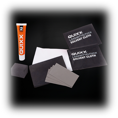 Kit de réparation des éclats de pierre pour voiture (couleur Noir)