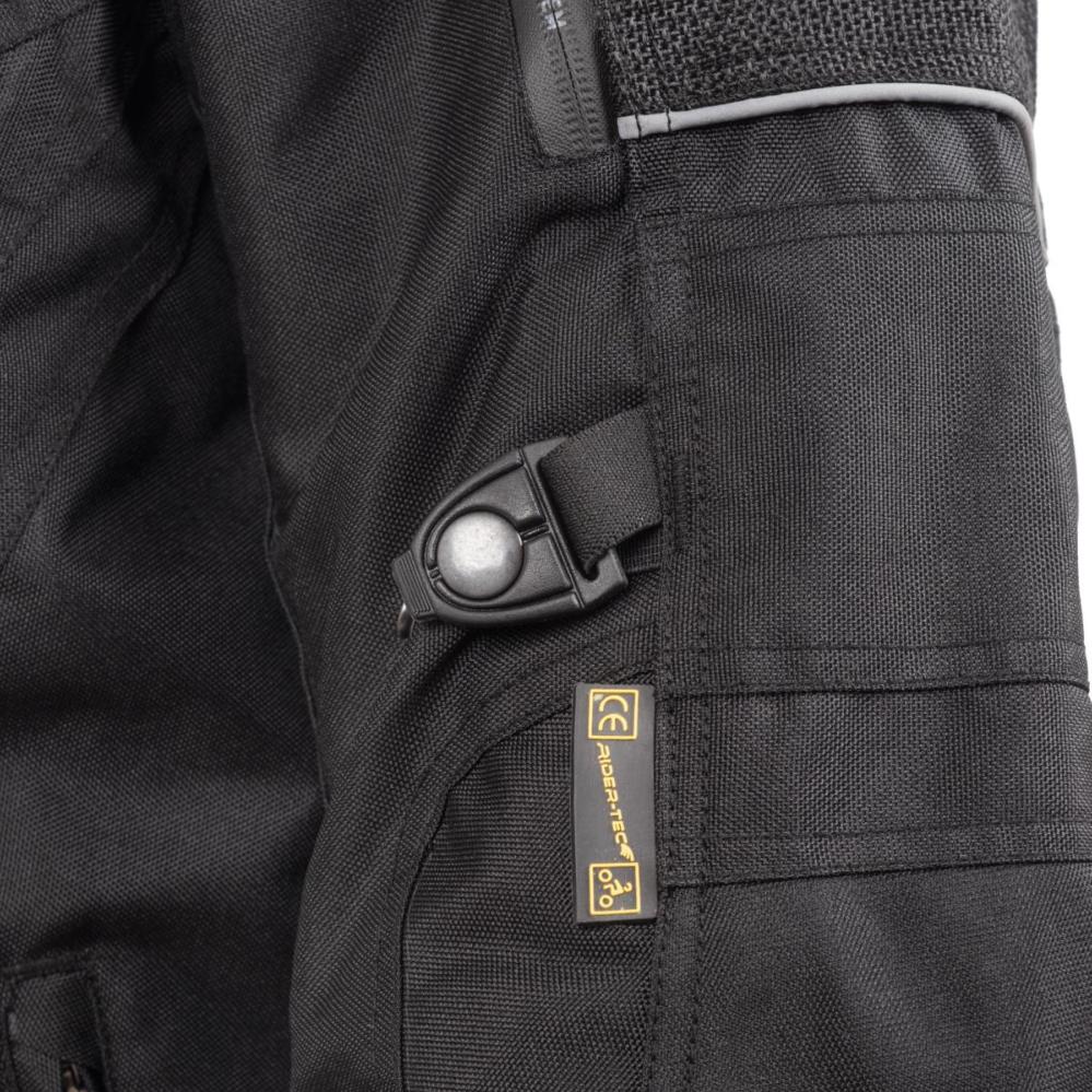 Blouson de Moto Homme Urban Rider-Tec Textile Noir