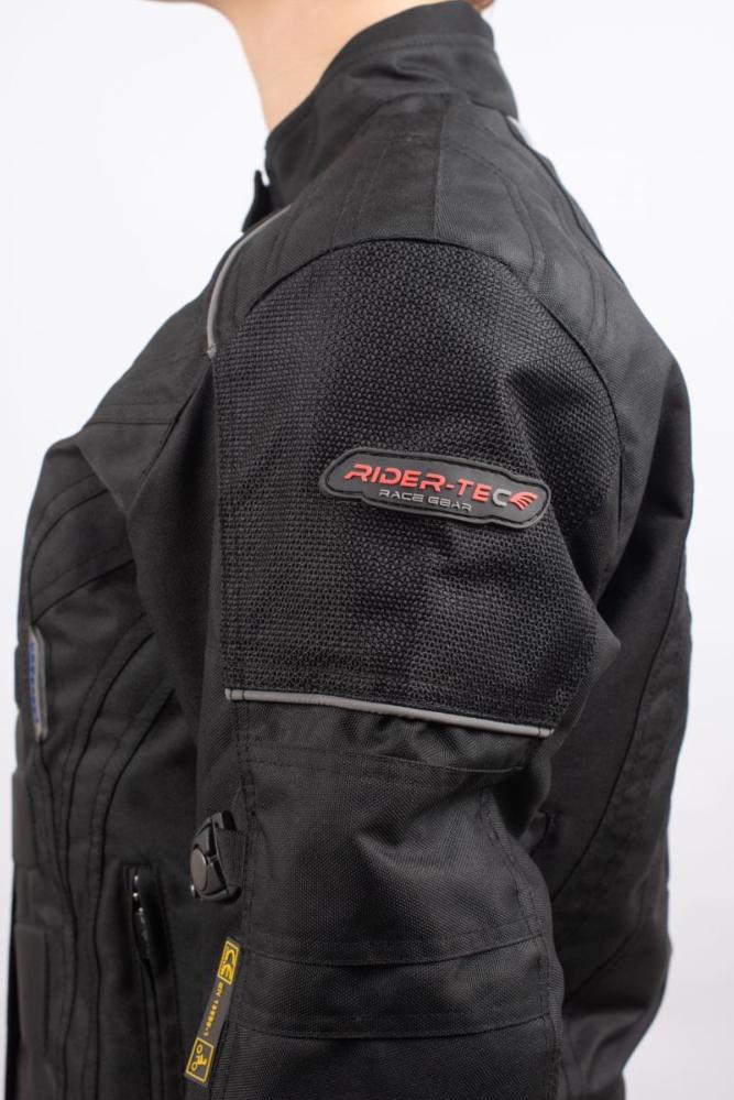 Blouson de Moto Femme Urban Lady Rider-Tec Textile Noir