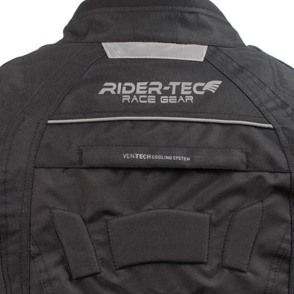 Blouson de Moto Femme Urban Lady Rider-Tec Textile Noir