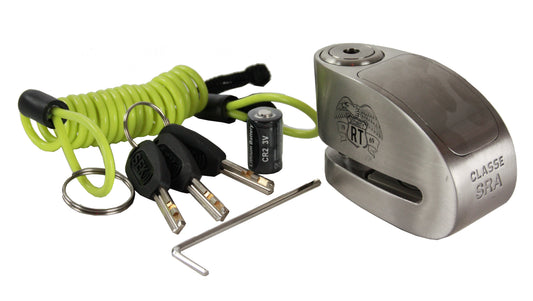 Antivol 2 roues Bloque Disque SRA Avec Alarme