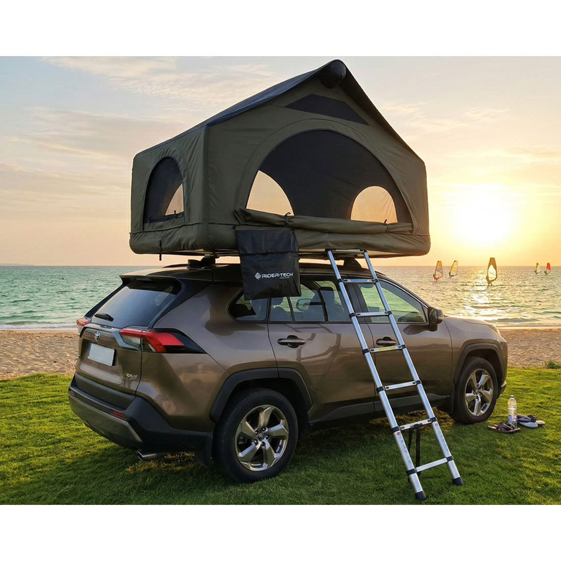 Tente de toit gonflable Hestia 2 – 2 personnes - RIDER TEC