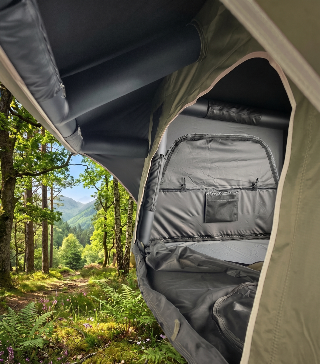 Tente de toit gonflable Hestia 2+ – 2 à 3 personnes - RIDER-TEC