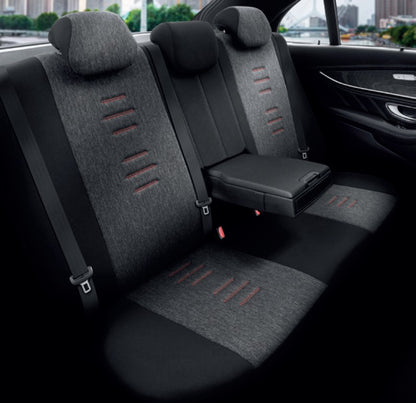 Set de housses de siège Throne Noir & Rouge - otoM