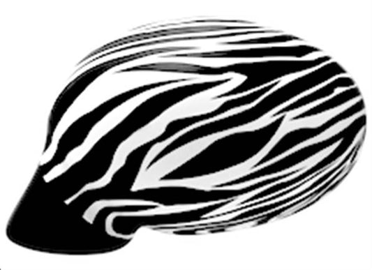 Housse décorative zébrée