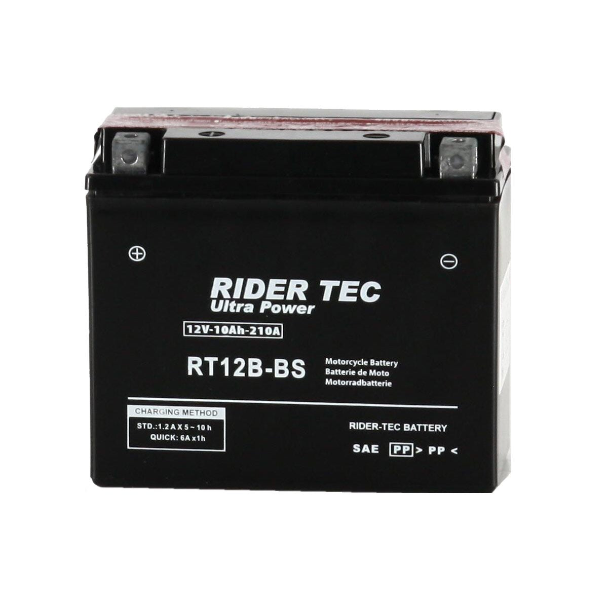 Batterie Moto RT12B-BS sans entretien 12V 10Ah 210A