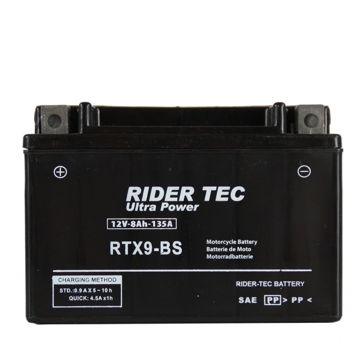 Batterie Moto RTX9-BS sans entretien 12V 8Ah 135A