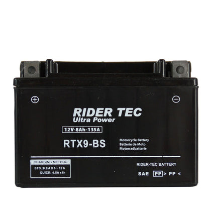 Batterie Moto RTX9-BS sans entretien 12V 8Ah 135A