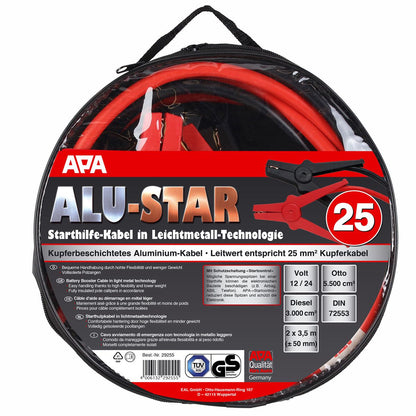 Câbles de démarrage avec Start Control 25 mm²