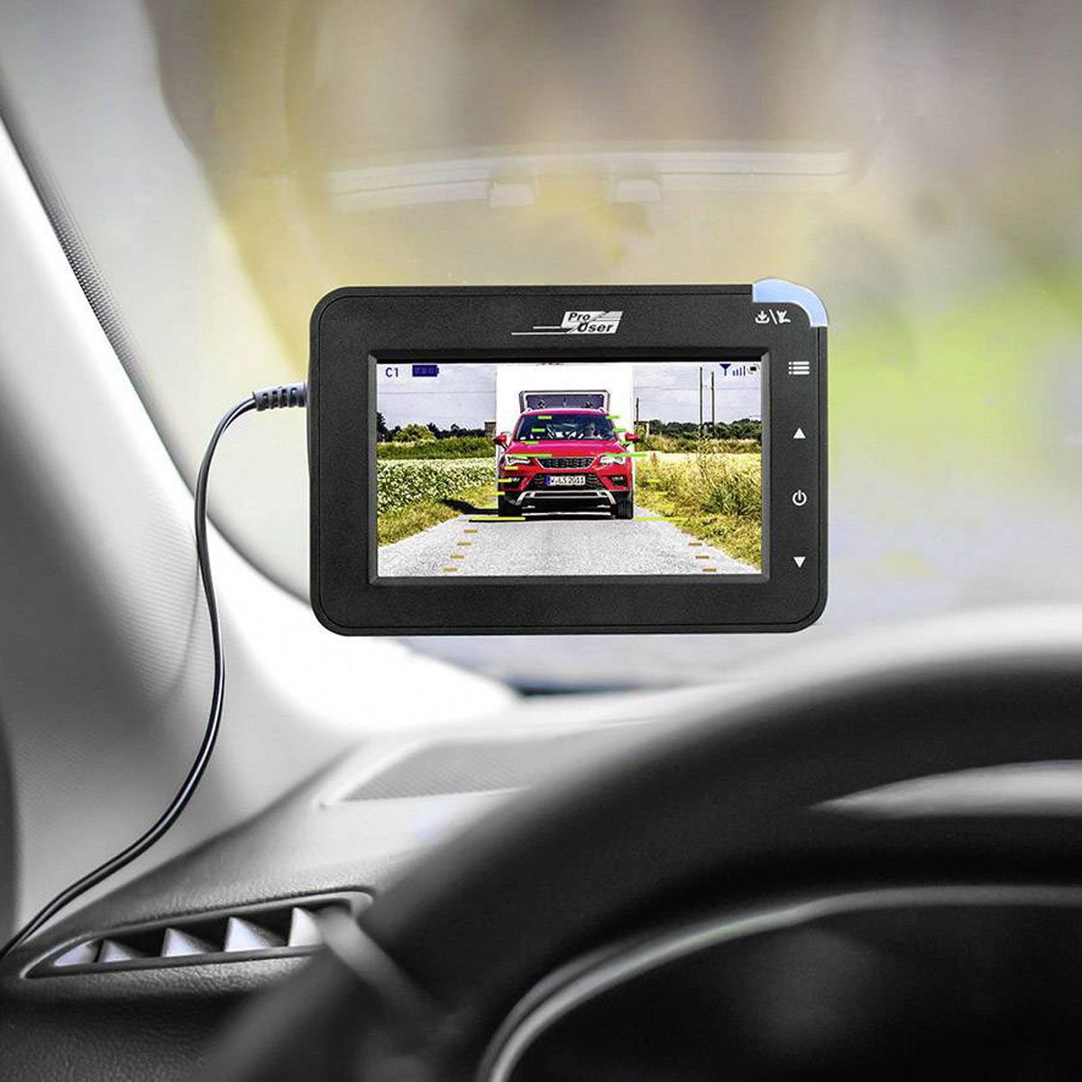 Caméra de recul solaire