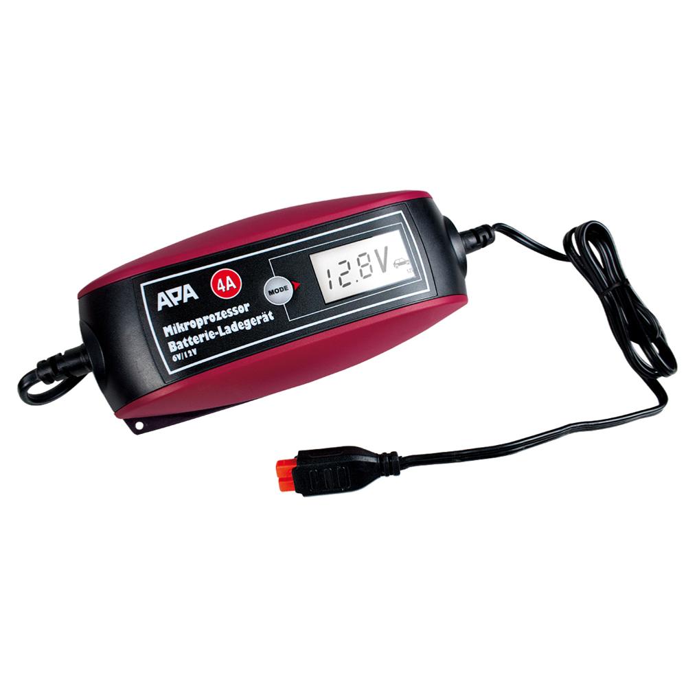 Chargeur de batterie 6/12V 4A pour Moto et Auto