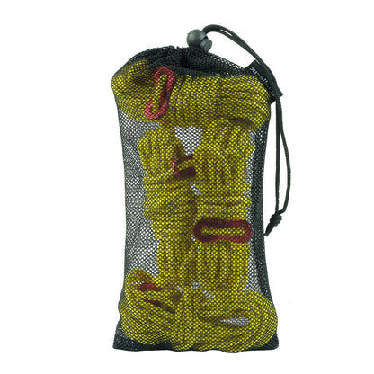 Cordes de haubanage réfléchissantes 4m 4 pièces