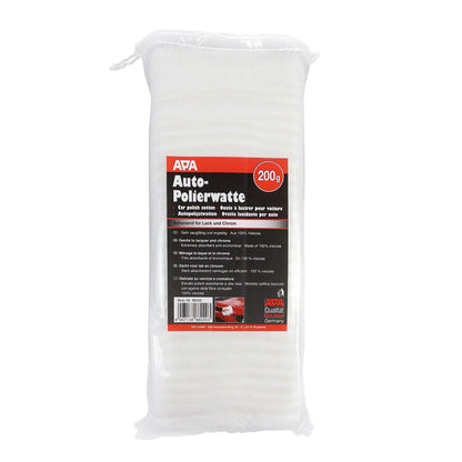 Ouate de polissage pour voiture, sachet de 200g