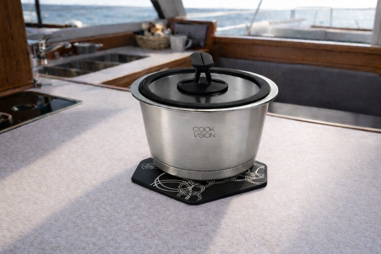 Dessous de plat magnétiques noir - Cookvision