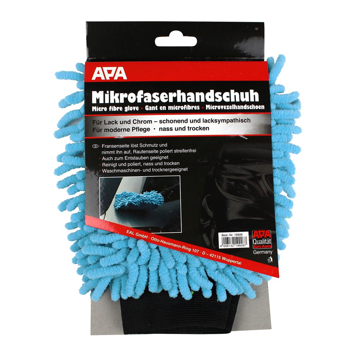 Gant de lavage en microfibre pour voiture