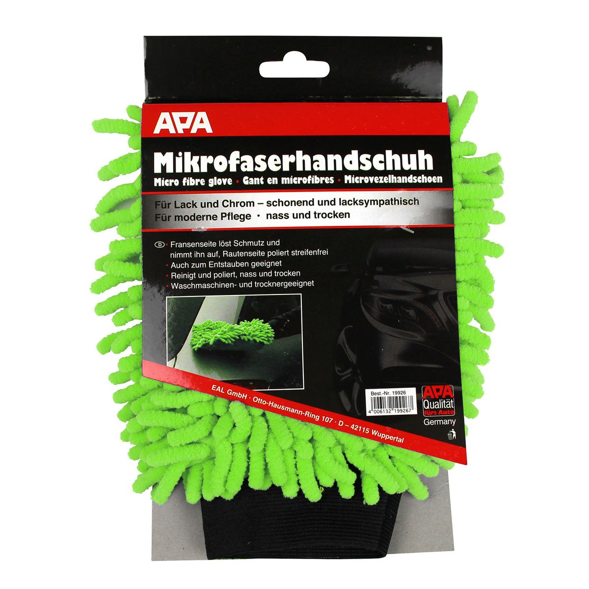 Gant de lavage en microfibre pour voiture