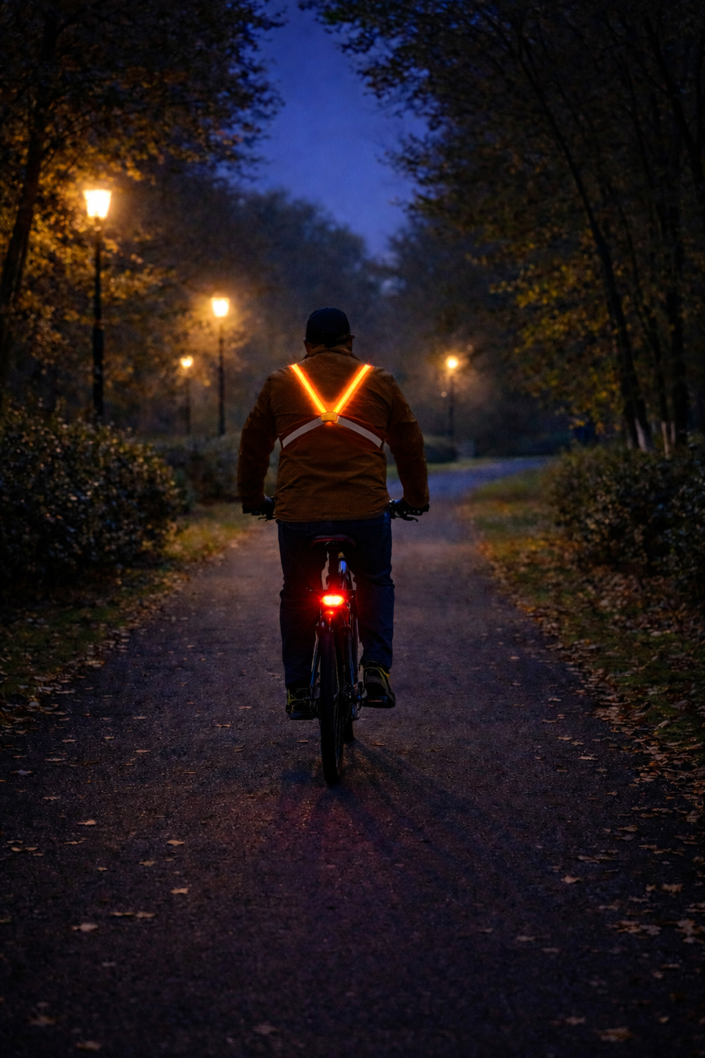 Harnais lumineux à LED LIGHT pour Vélo et Running - Taille S