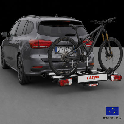 Porte-vélos 2 vélos GITANO SPECIAL pliable et basculant - FABBRI