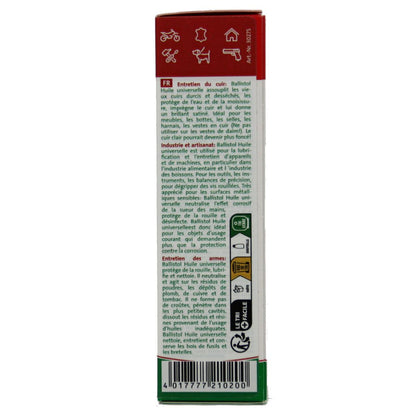 Huile liquide universelle d'entretien BALLISTOL 50 ml