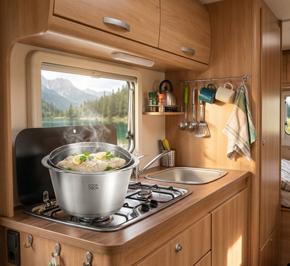 Insert vapeur 19x5.5 cm - Cookvision