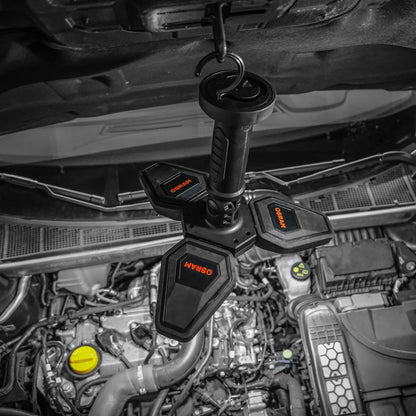 Lampe d'atelier LED sans fil sur pied télescopique