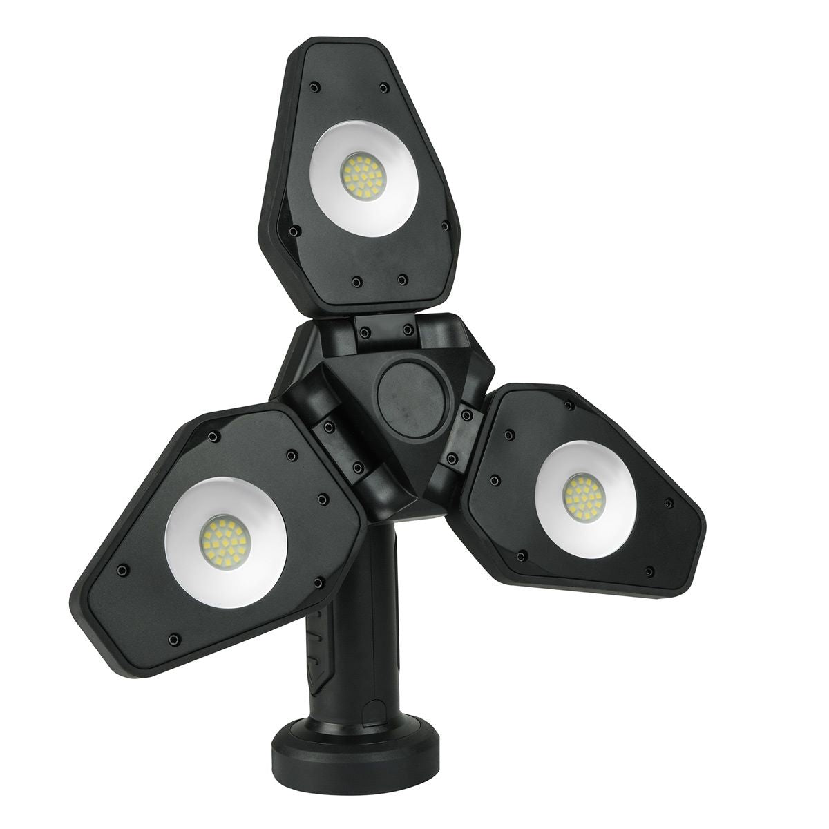 Lampe d'atelier LED sans fil sur pied télescopique