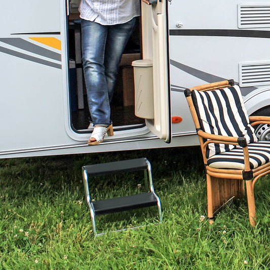 Marche pied 2 marches antidérapant