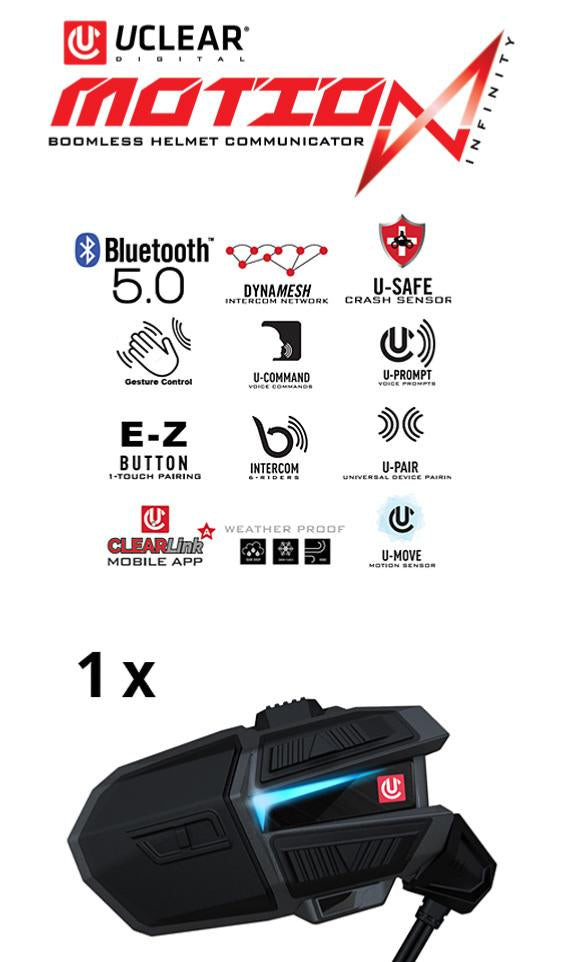 Kit Mains-libres et Intercom Motion Infinity - Uclear
