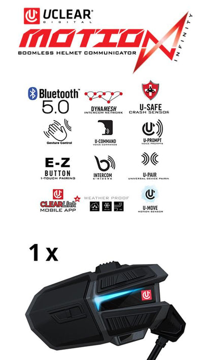 Kit Mains-libres et Intercom Motion Infinity - Uclear