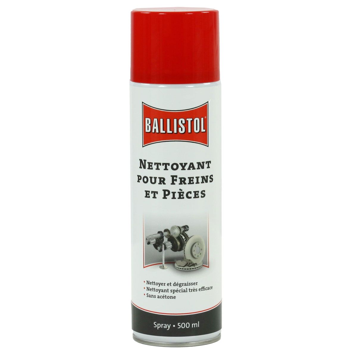 Spray Nettoyant pour freins BALLISTOL 500 ml