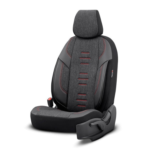Set de housses de siège Throne Noir & Rouge - otoM