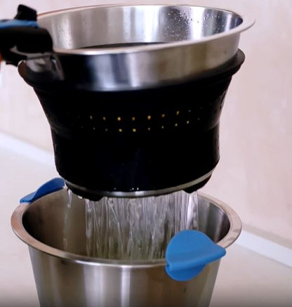 Passoire pliable et cuit pâtes 20cm - Cookvision