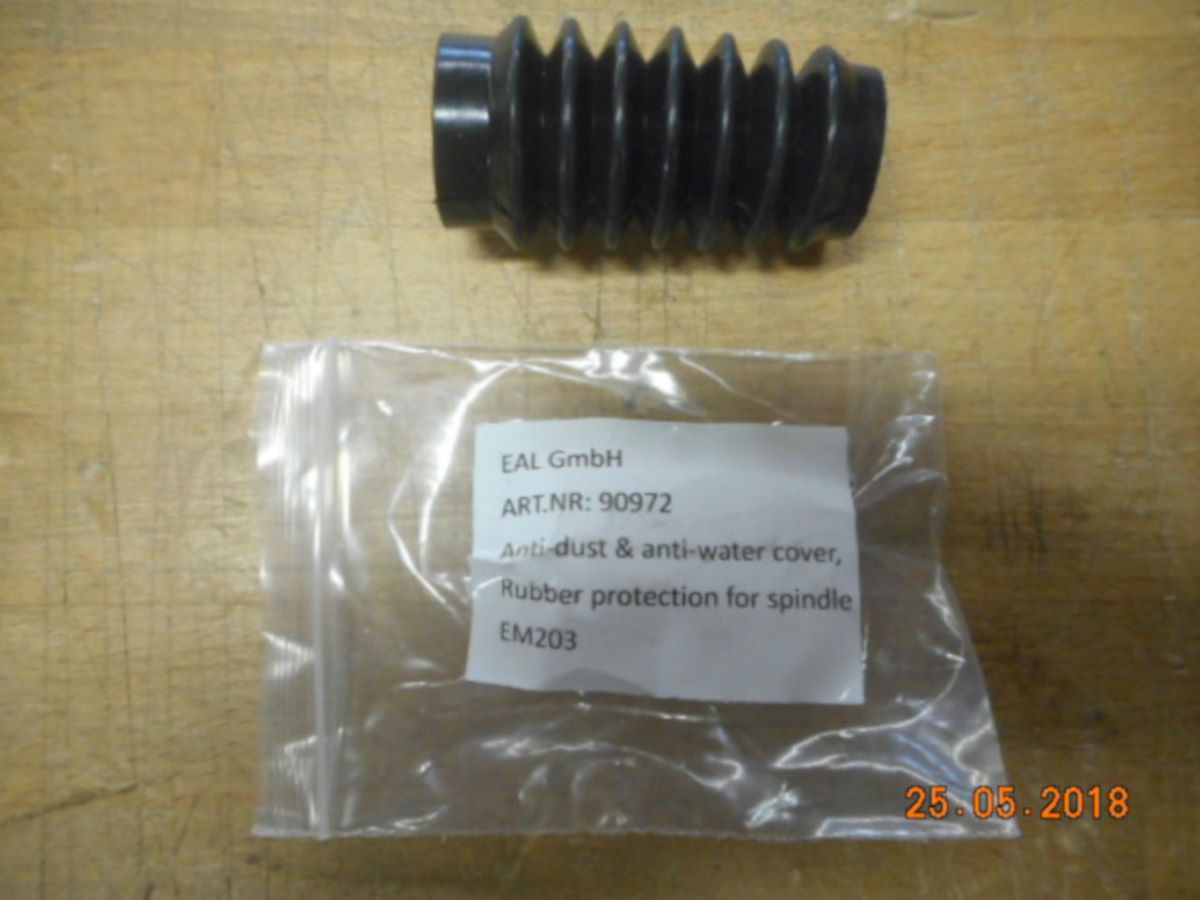 ENDURO EM203 Soufflet en caoutchouc de la vis de poussée