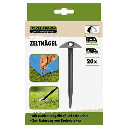 Piquets de tapis de sol 20 pièces