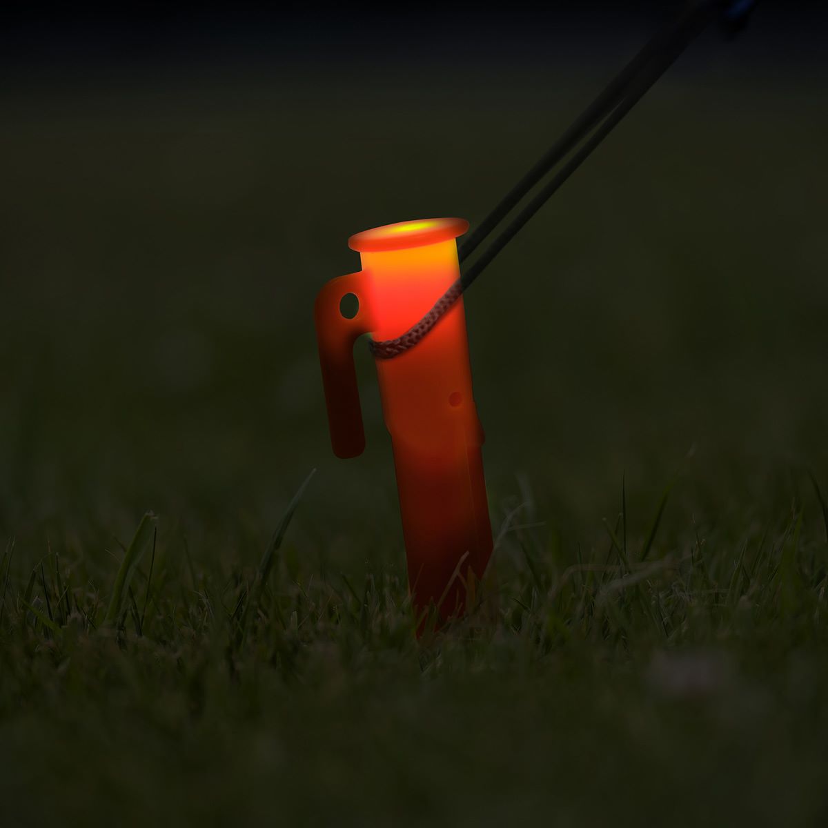 Piquets de tente à LED 4 pièces