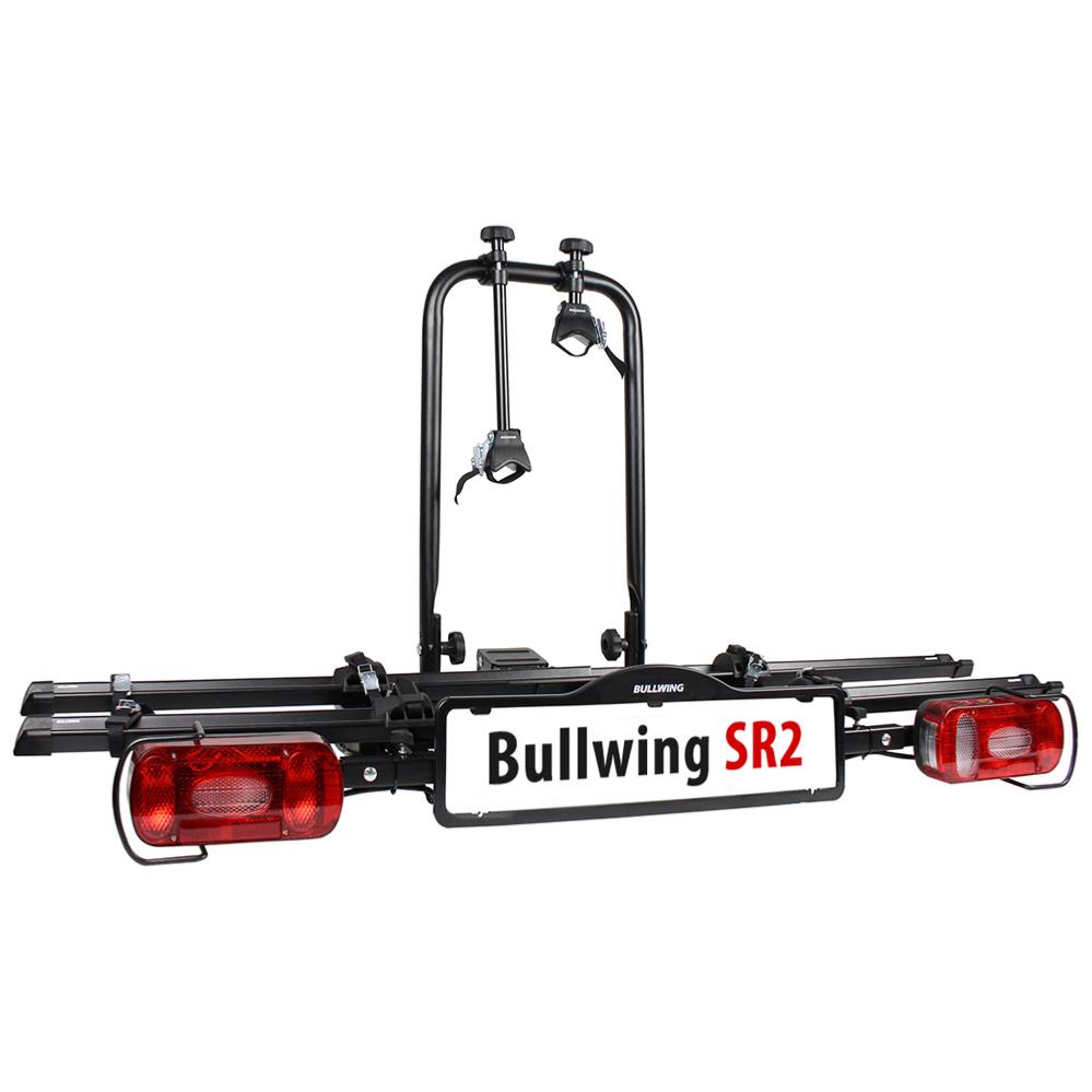 Porte-vélos d'attelage plateforme pour 2 vélos Bullwing SR2