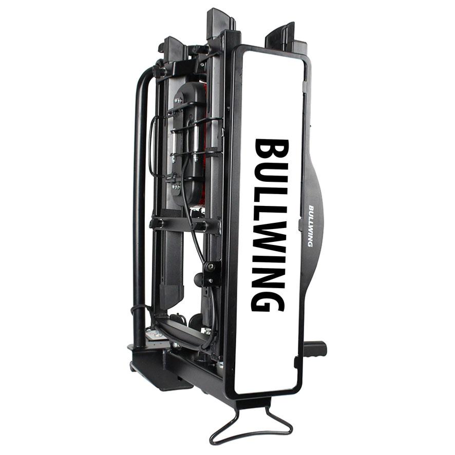 Porte-vélos d'attelage plateforme pour 2 vélos Bullwing SR5