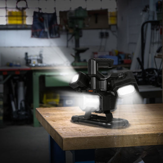 Projecteur Lampe portable de garage sans fil à LED