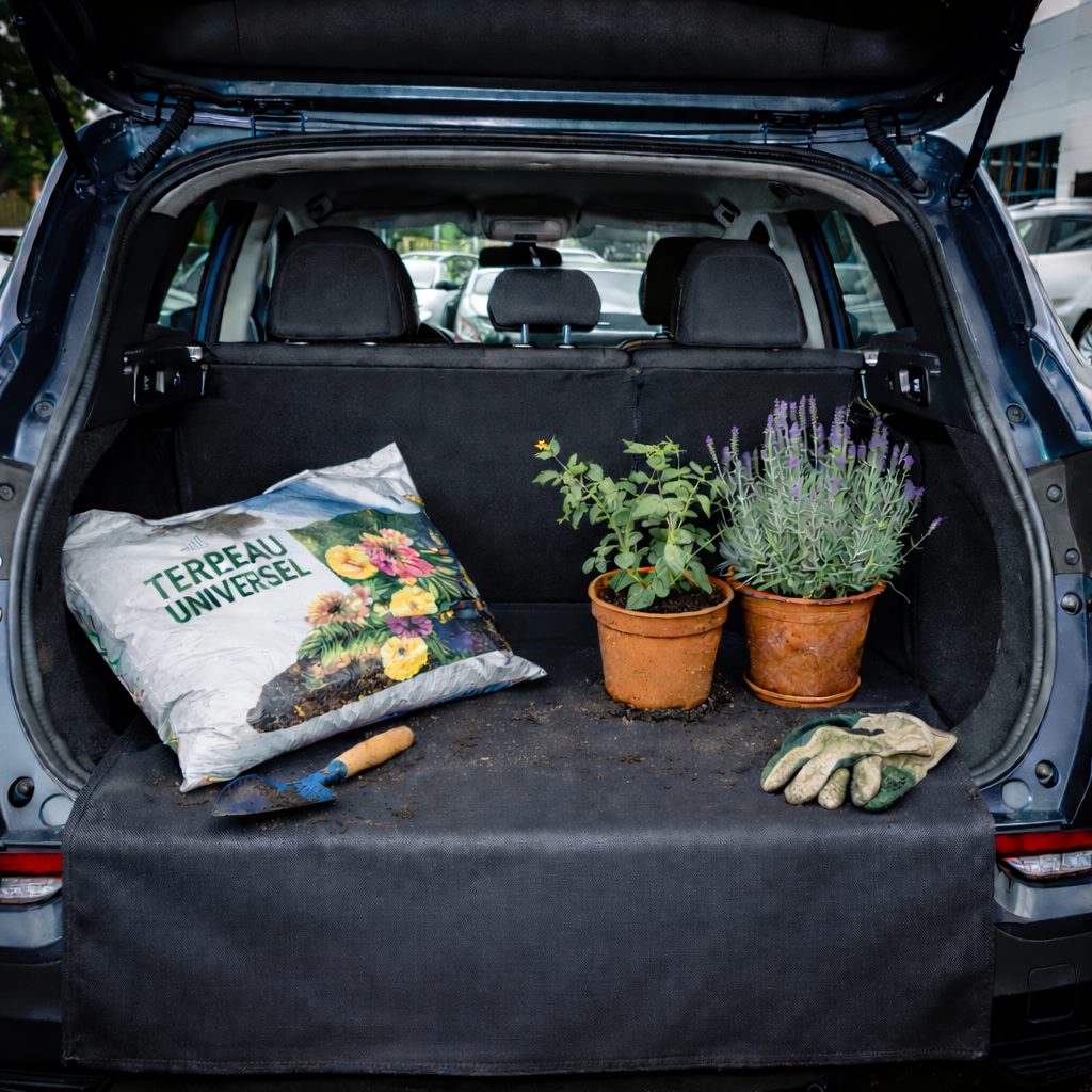 Protection de coffre intégrale sur mesure pour Renault Kadjar par b&m brands and markets